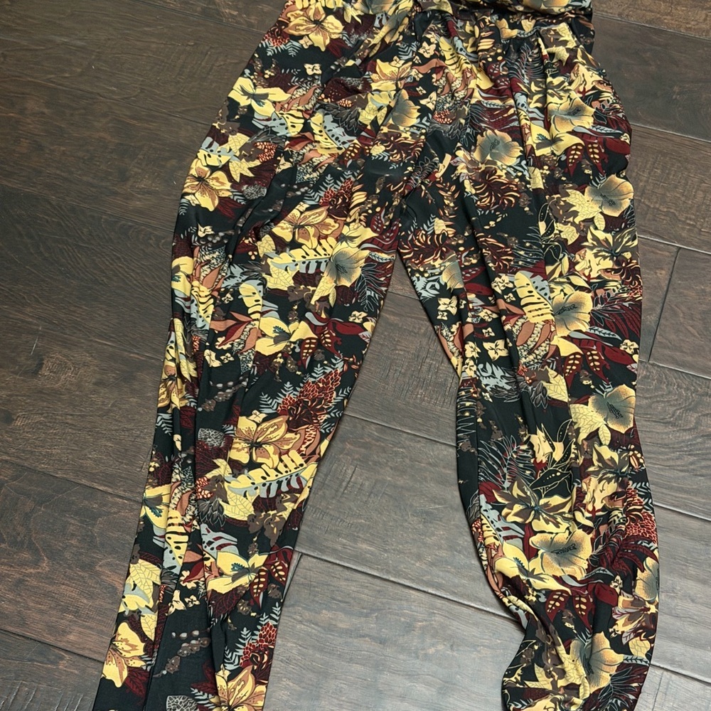 Floral Print Women's Pants small /medium